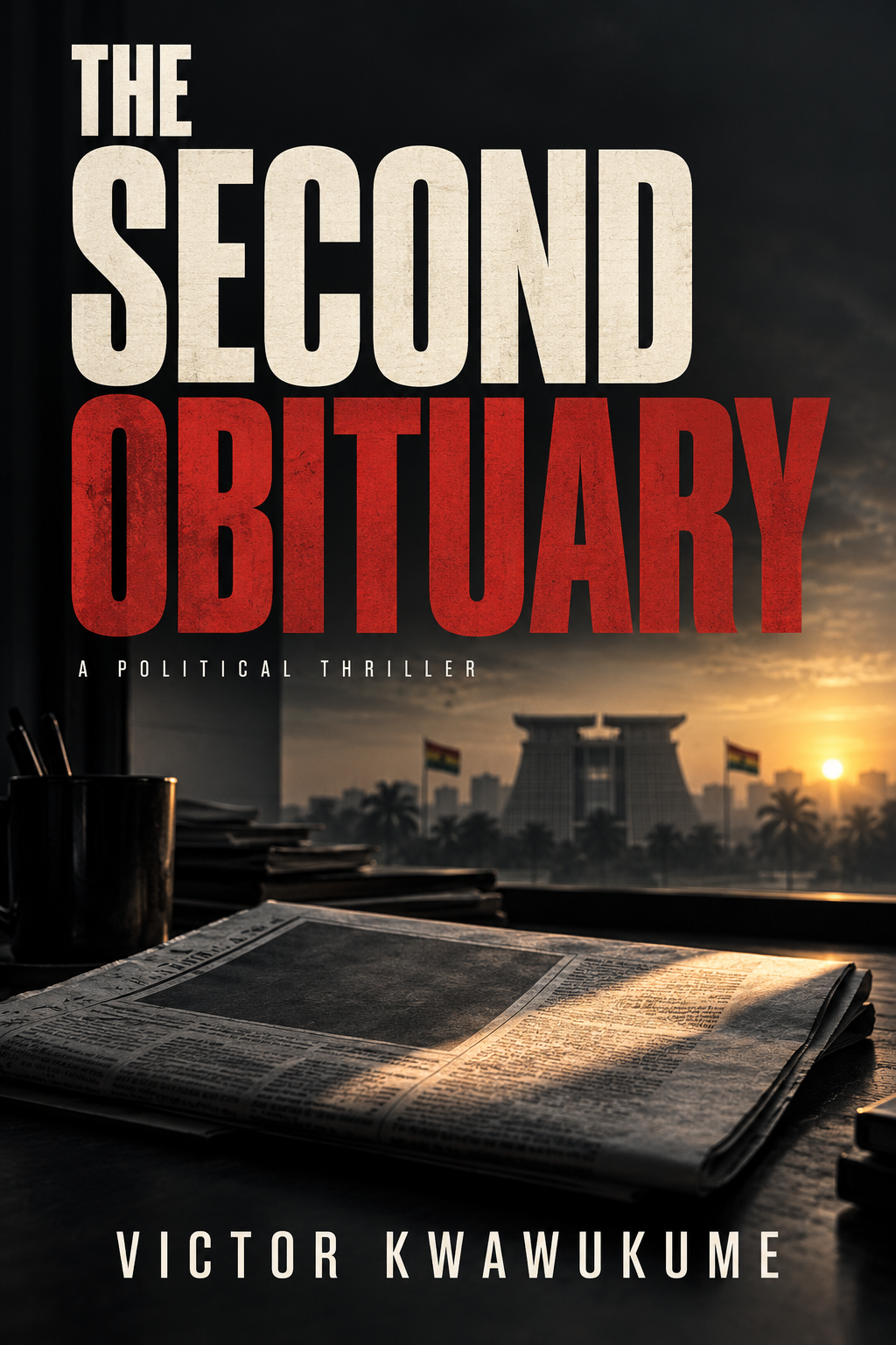 The Second Obituary by Victor Kwawukume book cover